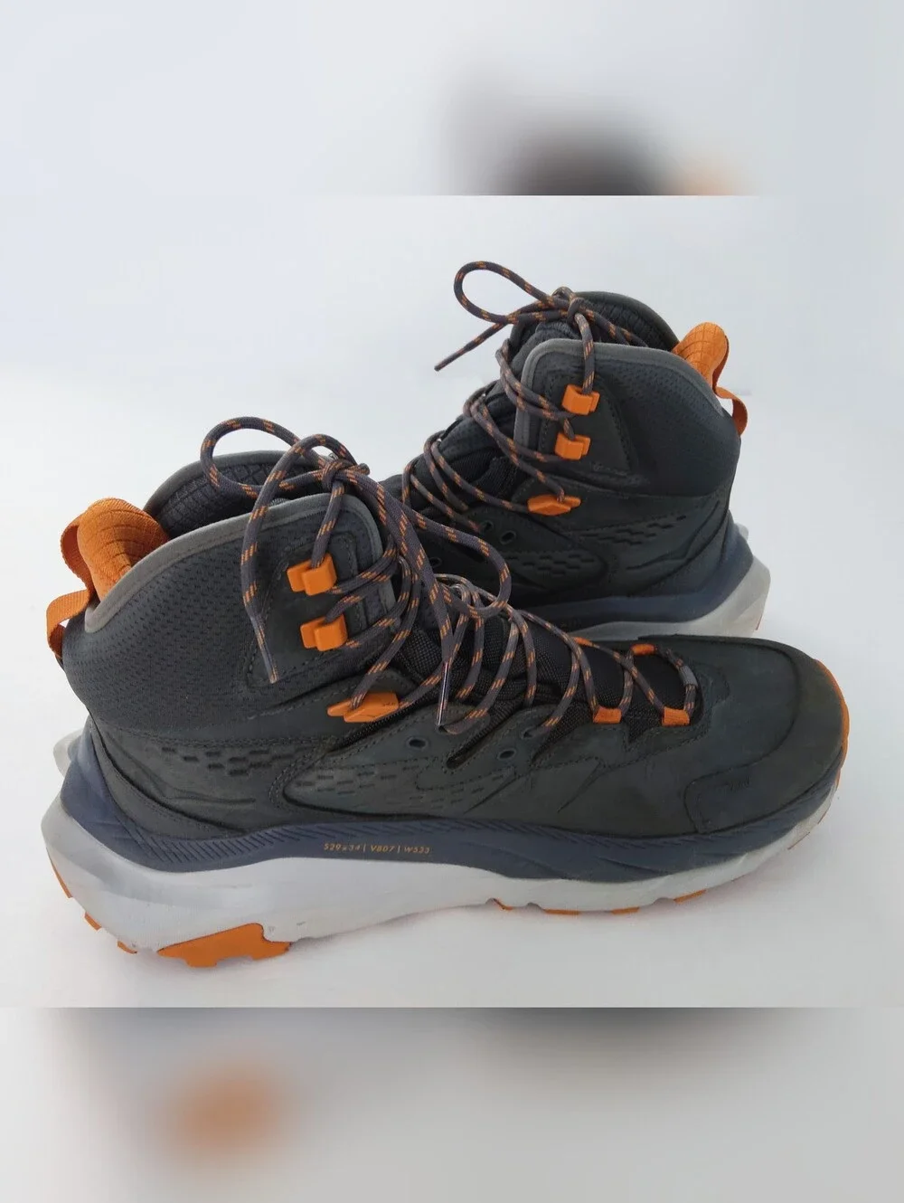 Hoka One One Kaha 2 Men's Gore-tex Waterproof Nubuc Leather Hiking Boots. 10.5 D